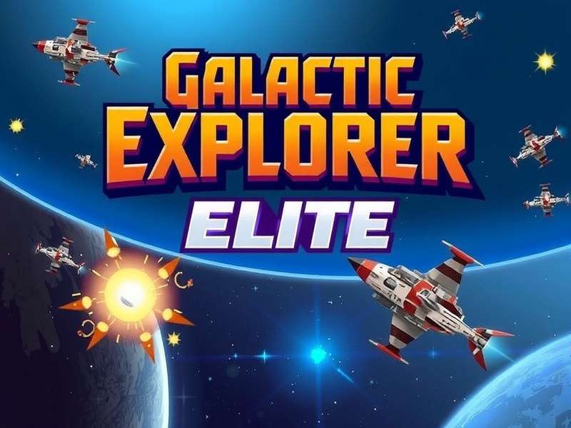 Galactic Explorer Elite Game Banner